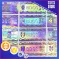 3D Holographic Anti-False Security Label